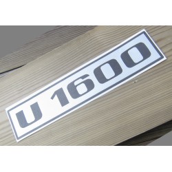  Unimog U 1600 Typenkennzeichen 2x Türe Aufkleber Sticker A6